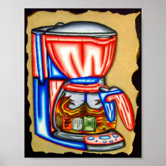 Poster Réveillez-vous et sentez la corruption (Devant)