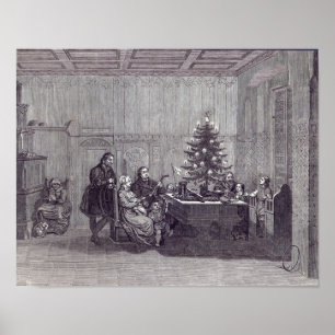 Poster Réveillon de Noël en Allemagne