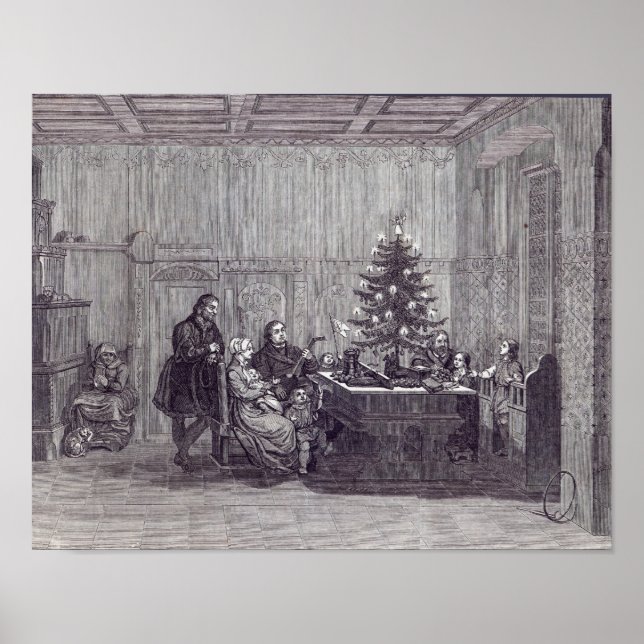 Poster Réveillon de Noël en Allemagne (Devant)