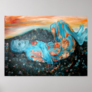 Poster rêver de poisson