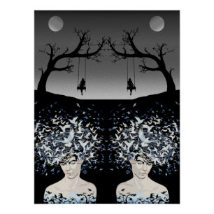 Poster Rêves de la Lune : Liberté et solitude