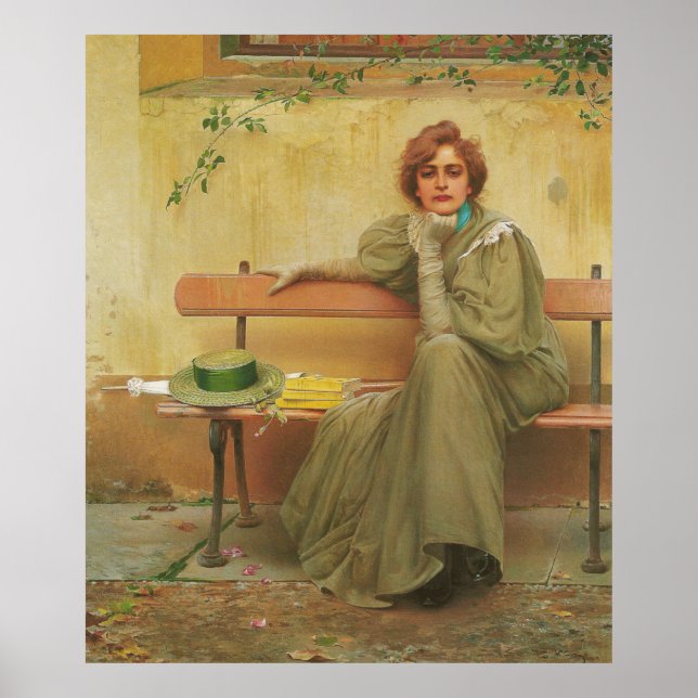 Poster Rêves de Vittorio Matteo Corcos 1896 (Devant)