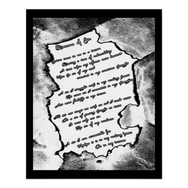 Poster Rêves du péché (Devant)