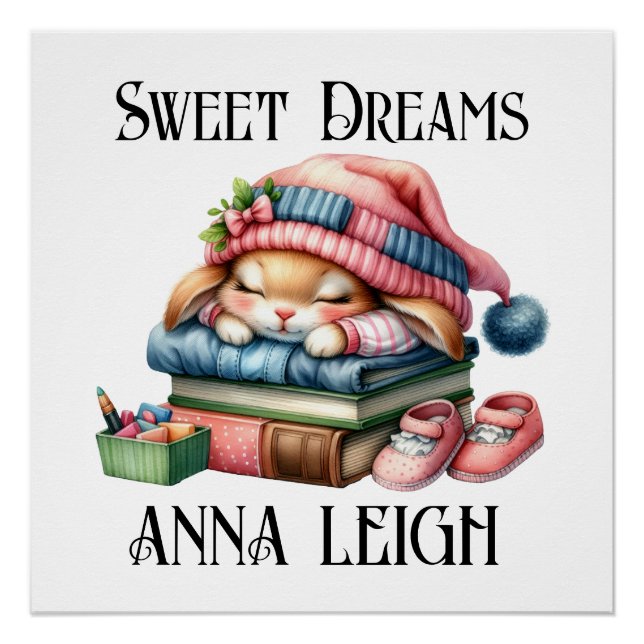 Poster Rêves sucrés précieux (Devant)