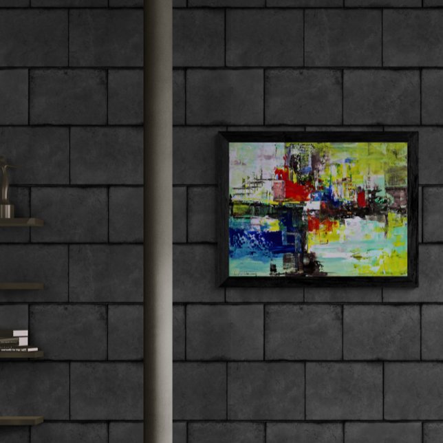 Poster "Rêves Vifs", Art Abstrait (Créateur téléchargé)