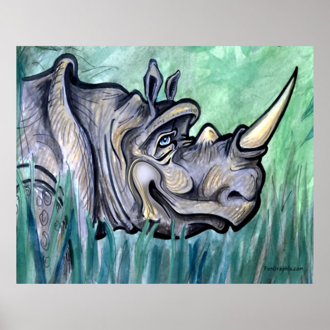 Poster Rhino (Devant)