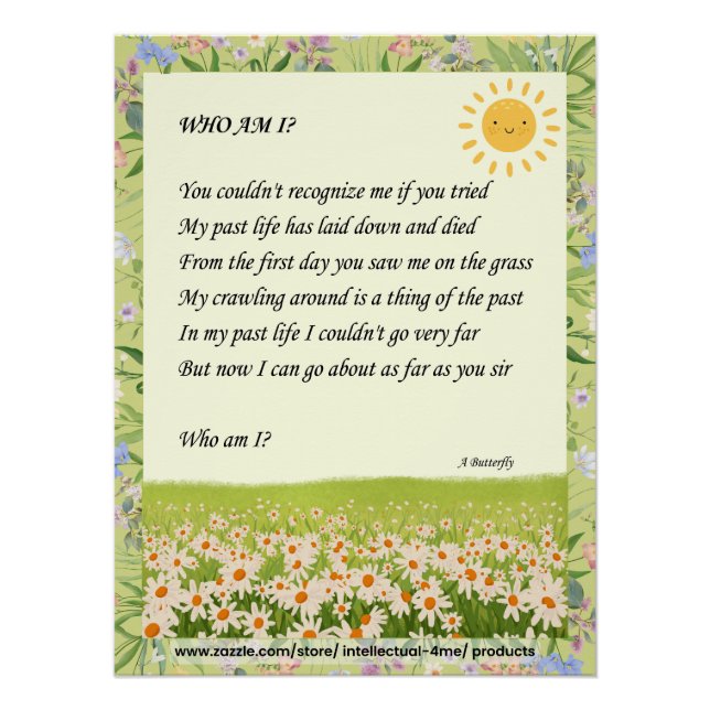 Poster Riddle Wall Art (Devant)