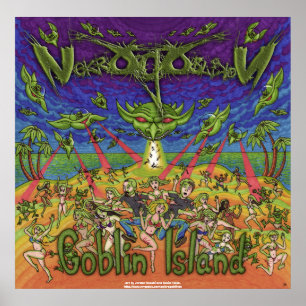 Poster ridiculement grand "Goblin Island"