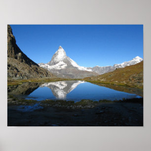Poster Riffelsee Matterhorn