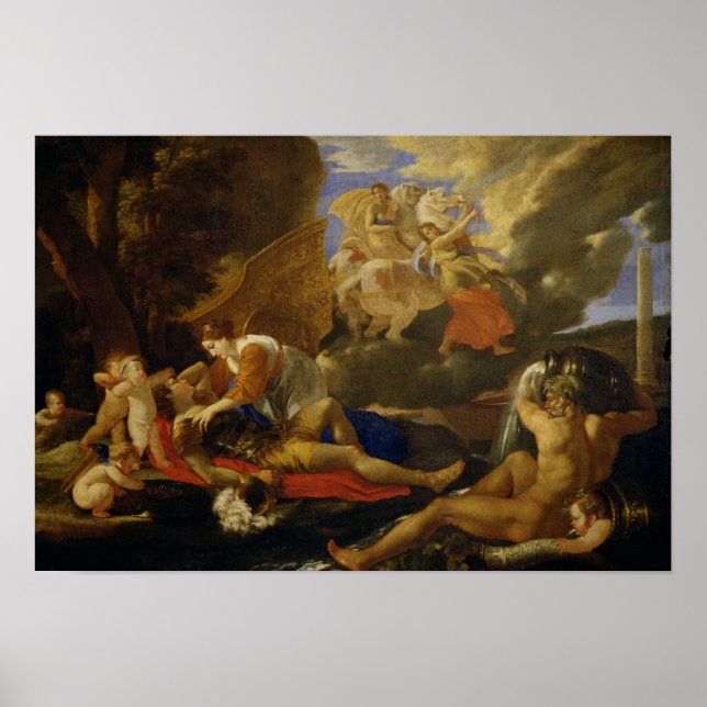 Poster Rinaldo et Armida (Devant)