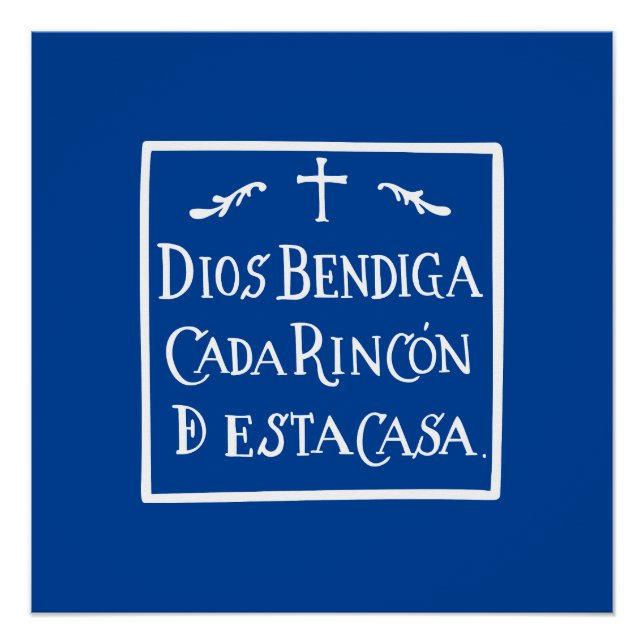 Poster Rincon de Dios bendiga (Devant)