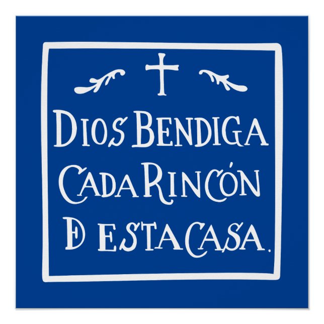 Poster Rincon de Dios bendiga (Devant)