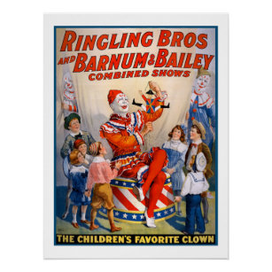 Poster Ringling Bros et Barnum & Bailey Circus
