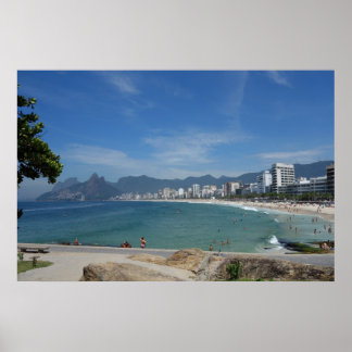 Poster Rio de Janeiro Ipanema