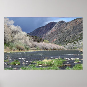 Poster Rio Grande, Nouveau-Mexique