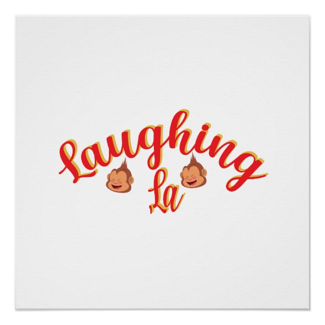 Poster Rire, La. (Devant)
