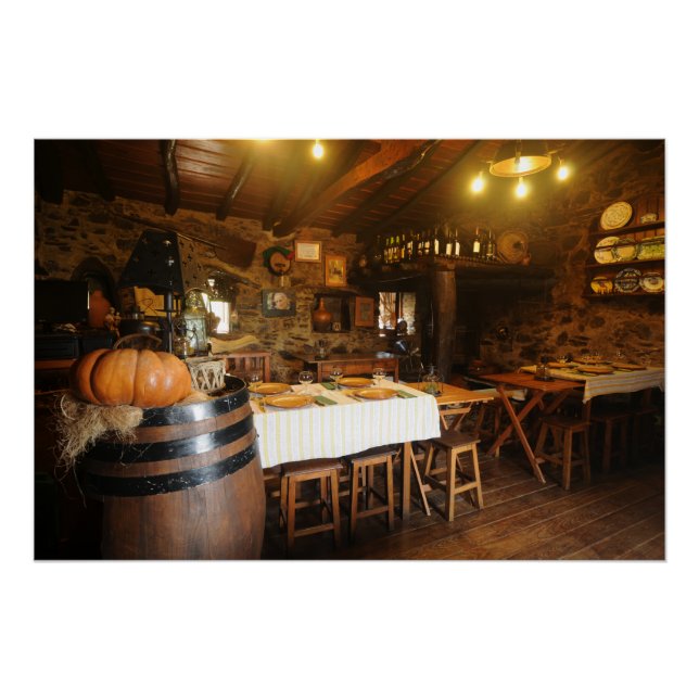 POSTER RISTAURANTE DU VIEUX MONDE (Devant)