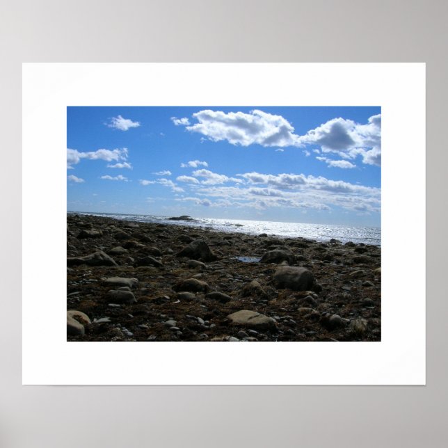 Poster Rivages Rocheux (Devant)