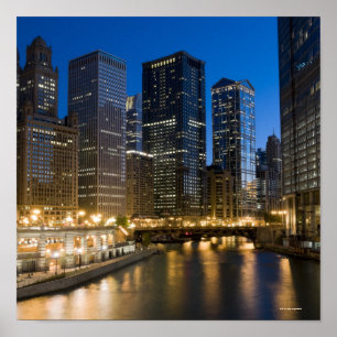 Poster Riverfront de Chicago