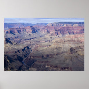 Poster Rivière Colorado dans le Grand Canyon