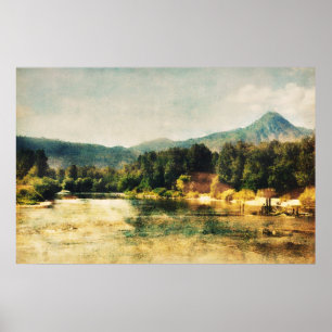 Poster Rivière de Wenatchee