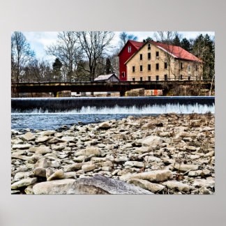 Poster Rivière du Delaware