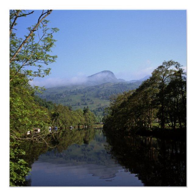 Poster Rivière Lochay Killin Ecosse (Devant)