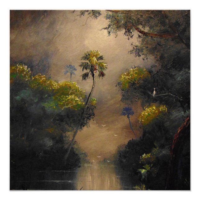 Poster Rivière Misty St. Lucie (Devant)