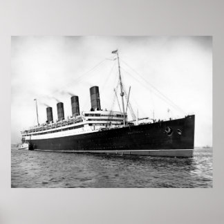 Poster RMS Aquitania