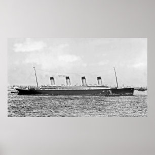 Poster RMS Olympic : Vue large