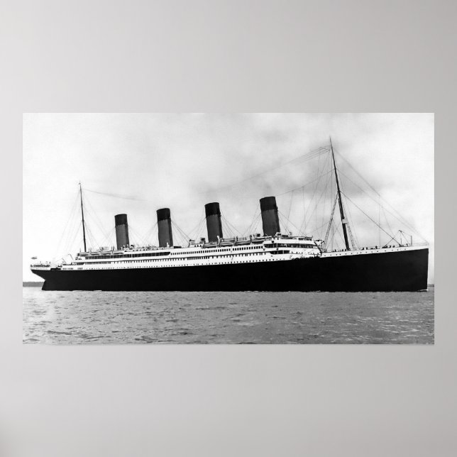 Poster RMS Titanic (Devant)