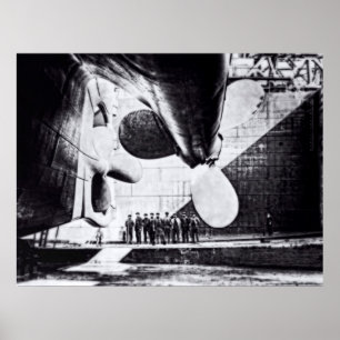 Poster RMS Titanic :  Préparez à Lauch