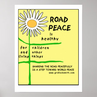Poster RoadPeace-Healthy