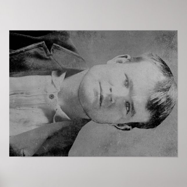 Poster Robert LeRoy Parker Portrait "Butch Cassidy" (Devant)