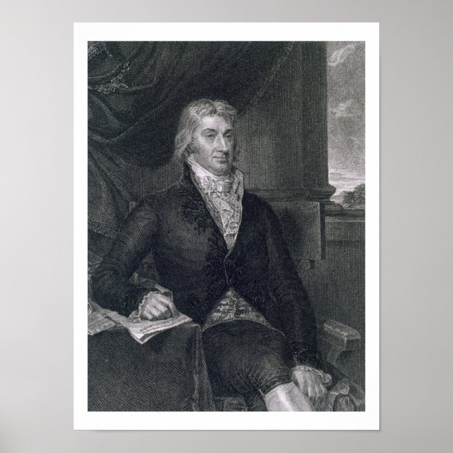 Poster Robert R. Livingston, gravé par E. Mackenzie (fr. (Devant)