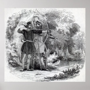 Poster Robin des Bois et Little John