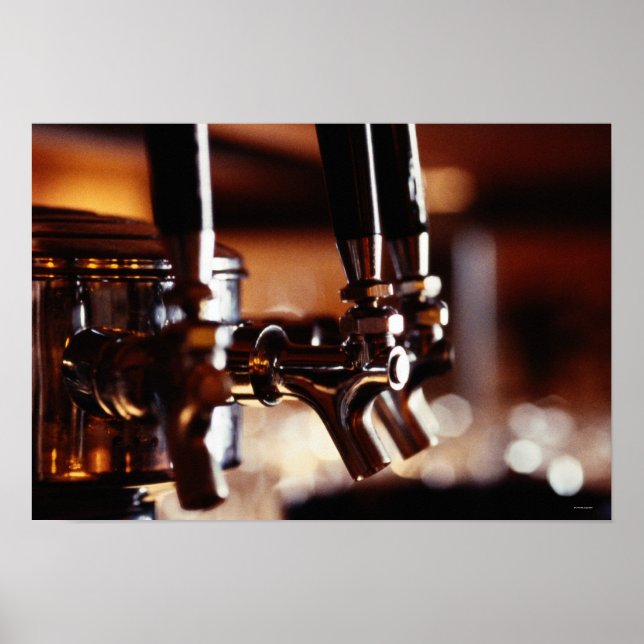 Poster Robinets de bière (Devant)