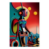 Robot des yeux - Ken Gage Surreal Art