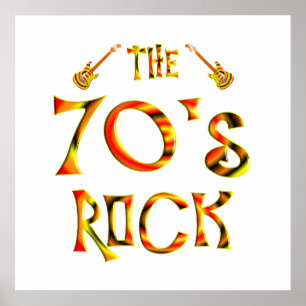 Poster roche des années 70