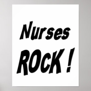 Poster Roche d'infirmières ! Copie d'affiche