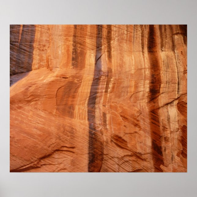 Poster Roche striée de double arc Alcove II à Sion (Devant)