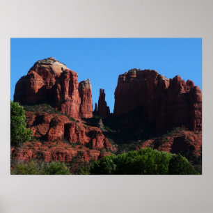 Poster Rocher Cathedral à Sedona Arizona Monument