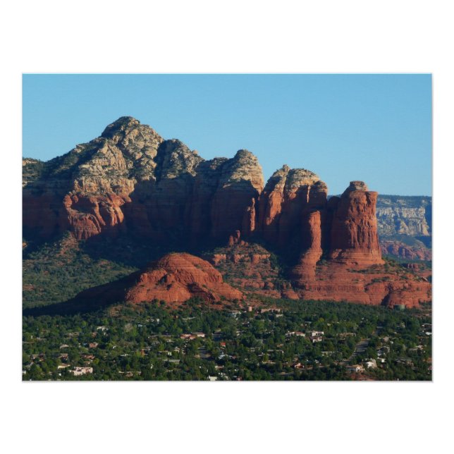 Poster Rocher Coffee Pot I à Sedona Arizona (Devant)