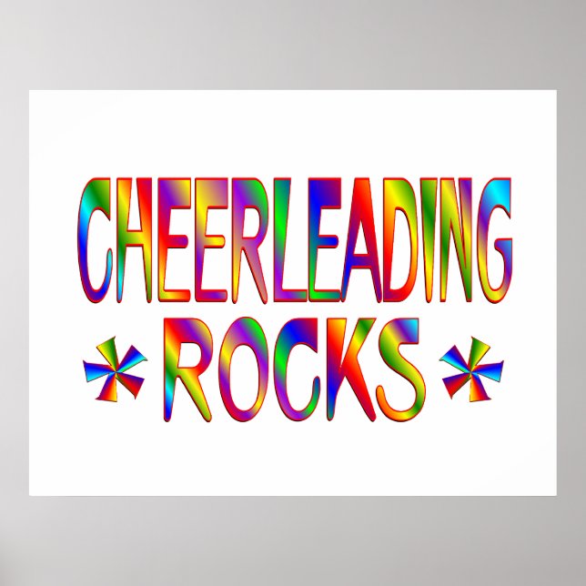 Poster Roches Cheerleader (Devant)