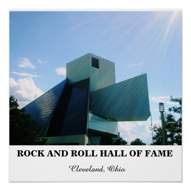 POSTER ROCK AND ROLL HALL FAME (Devant)