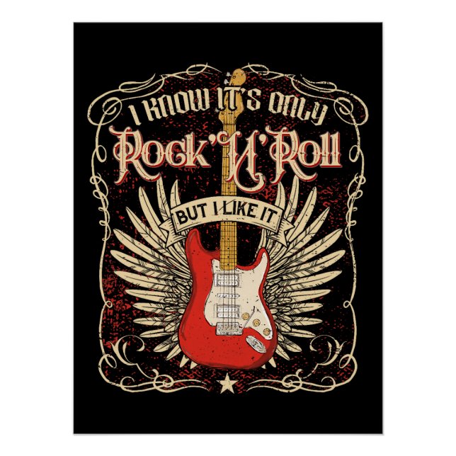 Poster Rock 'N' Roll Legacy : Wings of Sound & Freedom (Devant)