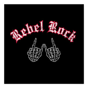 Poster Rock rebelle