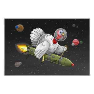 Poster Rocket Turquie Thanksgiving