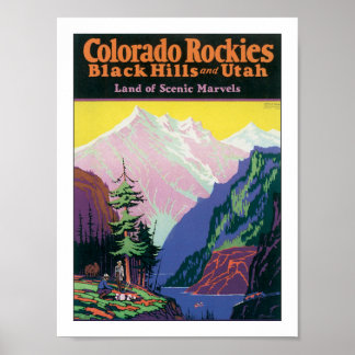 Poster Rockies du Colorado