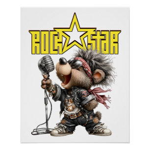 POSTER ROCKSTAR 
